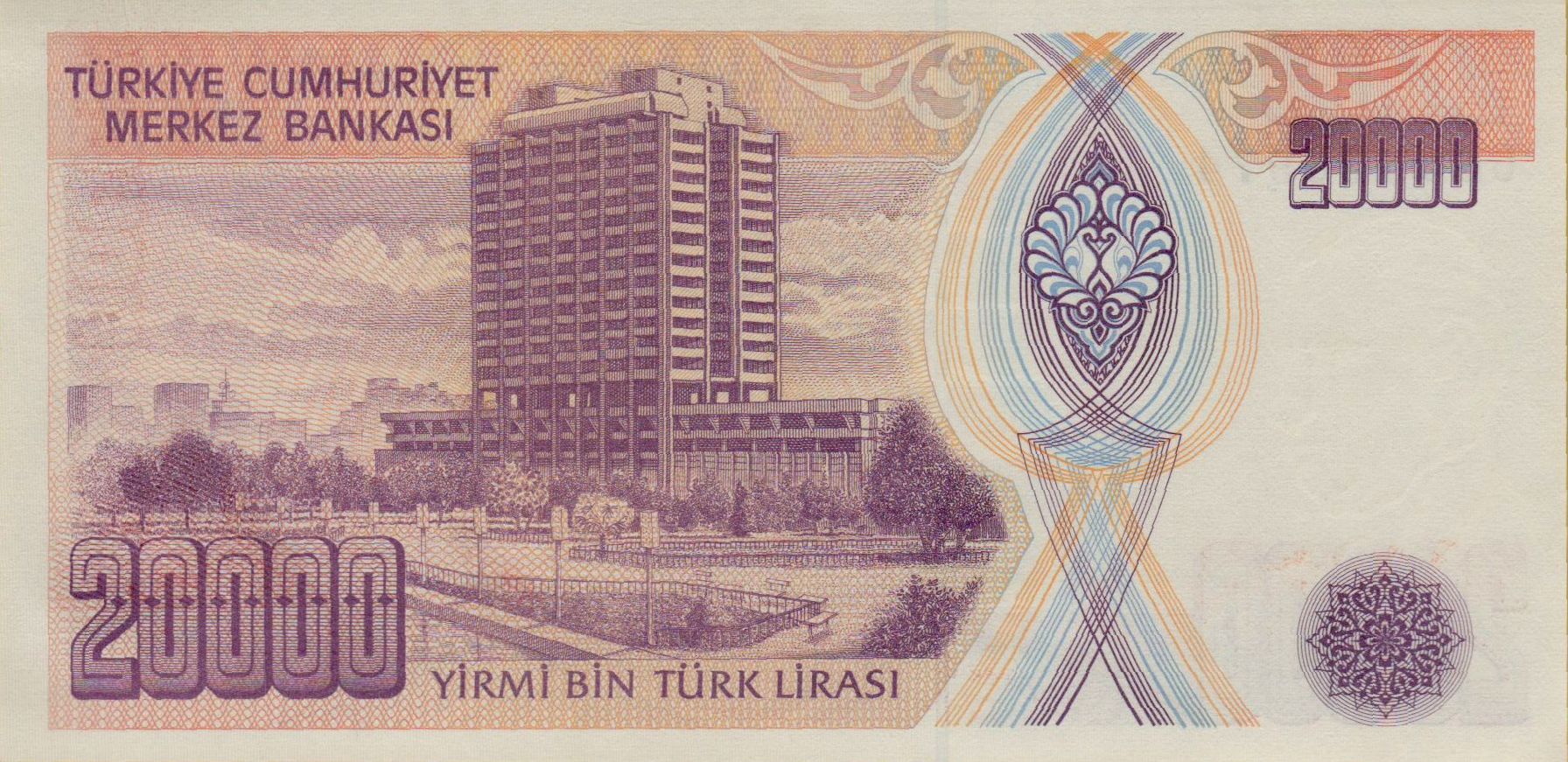 Turkey 20000 1984 UNC P-202